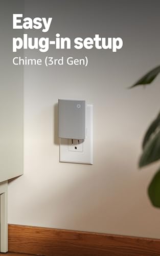 Image of Ring Wired Doorbell (newest model), Speckled Gray with Chime (newest model), White