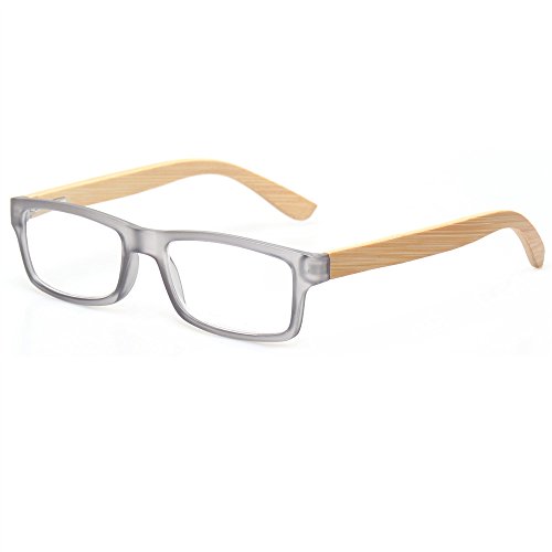 Reading Glasses Quality Men and Women Readers With Sun Readers Bamboo Temples Eyeglasses