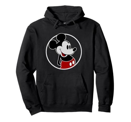 Mickey Circular Pullover Hoodie sweat à capuche imprimé vêtement streetwear confortable