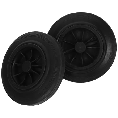 Ruedas para cubo de 240l de goma flexible anti ruidos y roturas