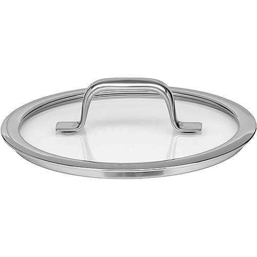 Foto von WMF Compact Cuisine Topfset Induktion 4-teilig, Kochtopf Set mit Glasdeckel, Cromargan Edelstahl poliert, Induktions Töpfe Set unbeschichtet, Innenskalierung