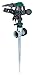Melnor 65052-AMZ Plastic Pulsating Sprinkler on Metal Spike with QuickConnect Product Adapter, Amazon Bundle
