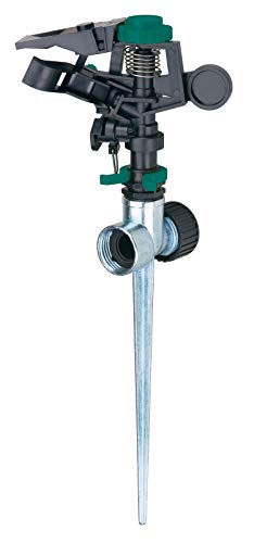 Melnor 65052-AMZ Plastic Pulsating Sprinkler on Metal Spike with QuickConnect Product Adapter Amazon Bundle image_2