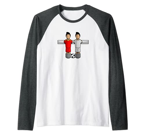 Drôle Foosball - Football De Table Manche Raglan
