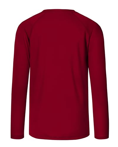 Image of Boys UPF 50+ Swim Shirt Long Sleeve, 1 or 2 Pack Rash Guard Tops
