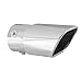 Exhaust tip - To Fit 1.75 to 2.5 Inch Exhaust tail Pipe Diameter- Stainless Steel to give chrome effect - Car Muffler tips