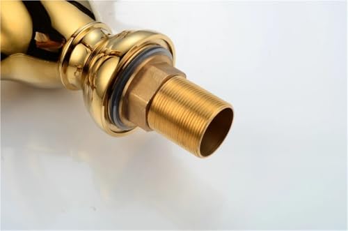 Mélangeur de bidet de lavabo doré à double commande XT836 - 6