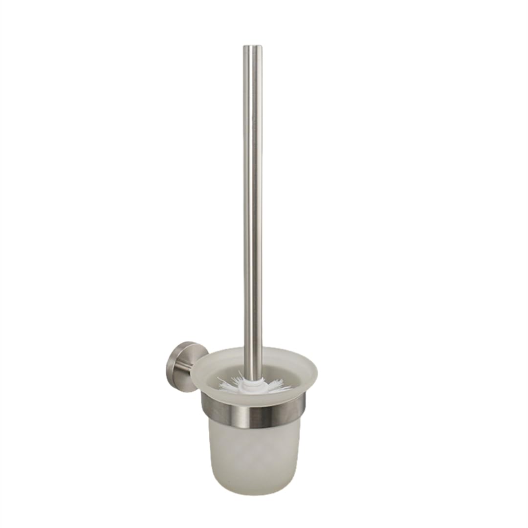 Porte-brosse WC mural pour optimiser l'espace et le ménage de la salle de bain