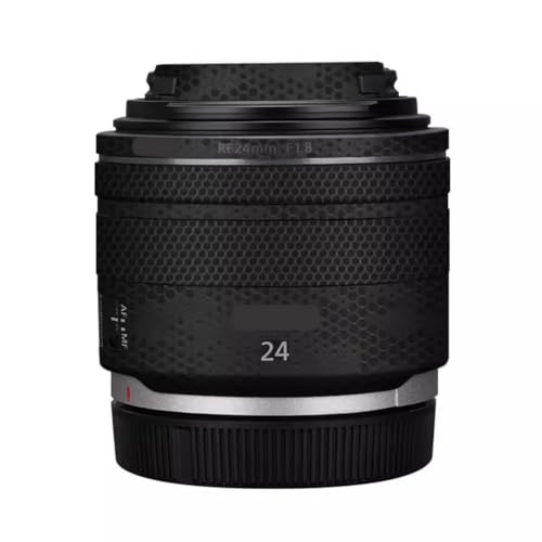 Autocollant RF 24 mm F1.8 STM Canon protection objectif mamba noir