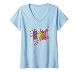 Women's Roland Garros Tennis Fan T-Shirt V-Neck T-Shirt