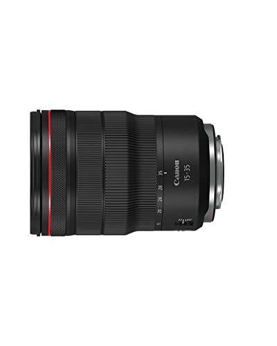 Canon RF15-35mm F2.8 L is USM Lens, Standard Zoom Lens, Compatible with EOS R Series Mirrorless Cameras, Black