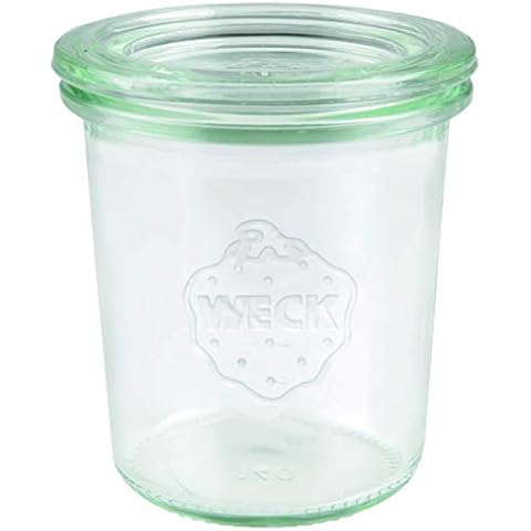 Weck 761 Sturzglas 140 ml 12 Stück durchsichtig Cover