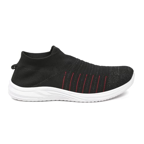 Image of XENIX Light Weight Breathable Knitted Men Socks /Slip-on Sports Shoes for Jogging & Cycling, Training |Premium Socks Sports Shoes|Eva Socks Knitted Running Shoes