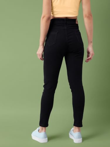 Image of Dolce Crudo Distressed High Rise Skinny Jeans for Women
