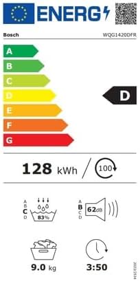 Bosch WQG1420DFR Dryer Drum Interior
