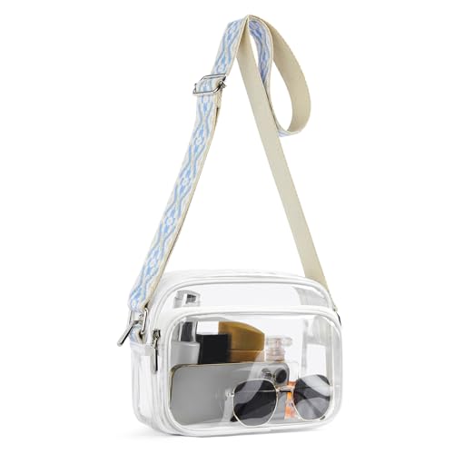 BOSTANTEN Clear Bag for Women Stadium Approved Crossbody Purse by BOSTANTEN - Used condition - Image 7