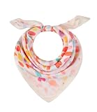 Majea - Kleines quadratisches Halstuch aus imitierter Seide 70cm x 70cm Kopftuch Bandanas Schals (880071) (orange 18)