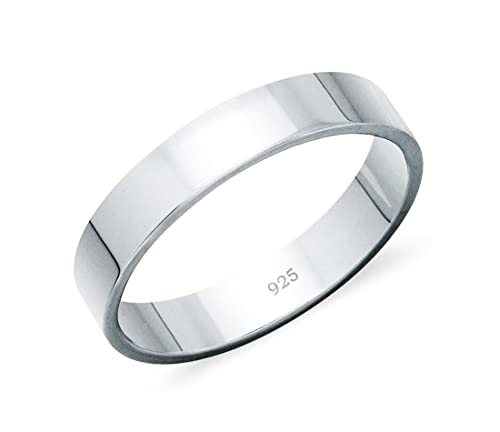 Image of Parnika Wedding Band Regular Casual Wear Unisex Band Silver Finger Ring in Pure 92.5 Sterling Silver | With Certificate of Authenticity | Gift for him her | Chandi Ring | Thumb Ring |