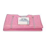 REJOON Beheizte Wurf-Saunadecke Fettverbrennungs-Saunadecke for Abnehmen for Gewichtsverlust Spa Detox Infrarot-Heizdecke mit Romote-Steuerung for den Körperformer zu Hause Heizdecke