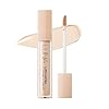 LUNA Long-Lasting Fixing-Fit Tip Concealer (#01 Vanilla) Korean Makeup, Buildable Coverage & Semi-Matte Finish, Under Eye & Dark Circles with High Adherence, 0.26 Oz