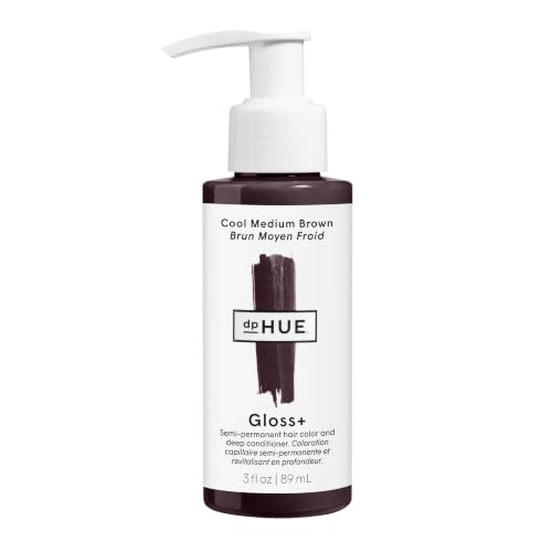 Image of dpHUE Gloss+, Cool Medium Brown - 3 fl oz (Travel Size)