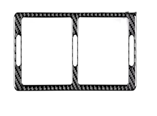 Coche Accesorios Interiores Para Serie 5 E39 (1998-2003) Reemplazo Interior Cubierta Marco Rejilla De Ventilación Consola Central Fibra Carbono Suave