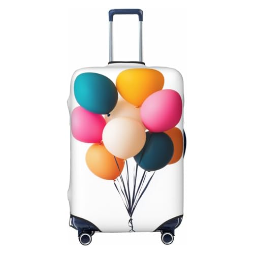 Bouquet Of A Mini Balloon Elastic Travel Luggage Covers Dustproof Scratch-Resistant Suitcase Protector Fit 22-24 Inch