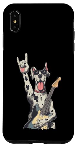 �O���[�g�f�[�� �h�b�O �M�^�[ �\�� ���b�N�X�^�[ ���b�N ���^�� �O���t�B�b�N �V���[�v �X�}�z�P�[�X iPhone XS Max �p