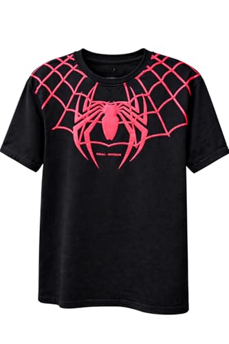Image of Printed Black T-Shirt - Stylish Graphic Casual Cotton Tee for Men & Women | Comfortable Round Neck T-Shirt