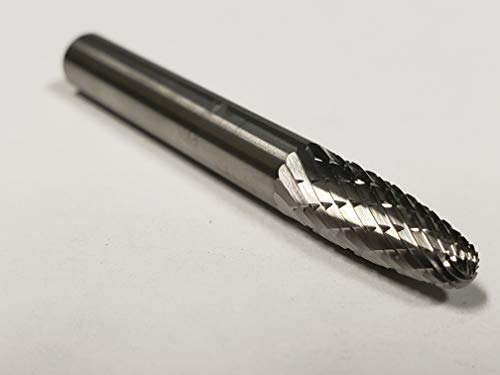 Fresa de carburo doble corte diámetro 0.75 in longitud 2 in miniatura 1