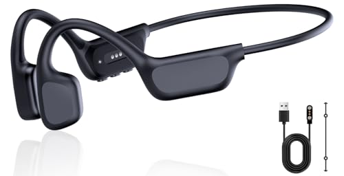 ZOVIMAX Militari Cuffie Conduzione Ossea, Bluetooth 6.0, IP68 Nuoto Impermeabili
