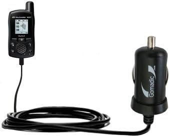 Gomadic Intelligent Compact Car/Auto DC Charger Suitable for The SkyGolf SkyCaddie SG2-5 - 2A / 10W Power at Half The Size. Uses Gomadic TipExchange Technology