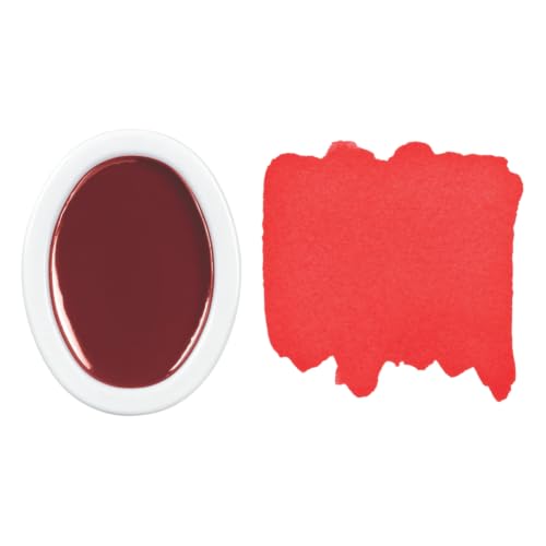 Prang Oval Pan Watercolor Refills, Red, 12 Pans/Box, 1 Box