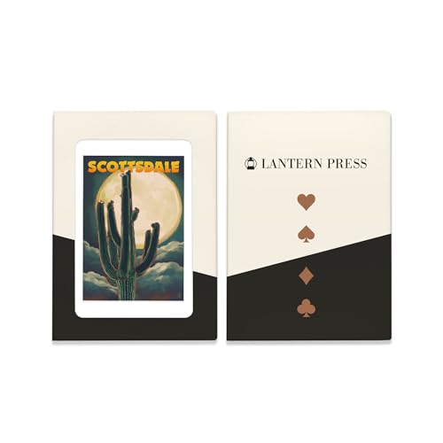 Lantern Press naipes poker Scottsdale Arizona con caja miniatura 4