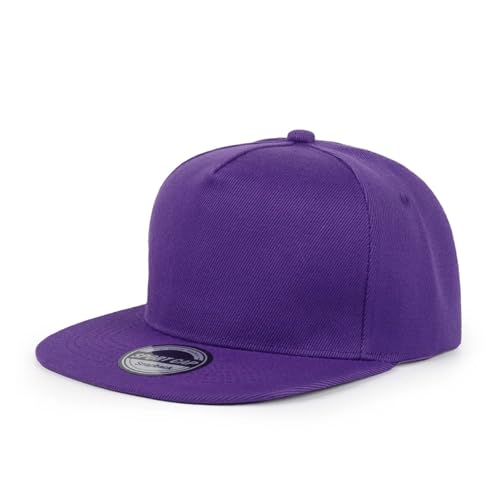 Gorra de camionero bordada con diseño de logotipo personalizado y visera plana retro