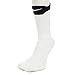Nike Elite Versatility Crew Basketball Sock White/Black/White Large