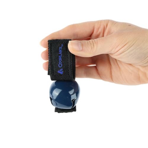 Coghlan's Magnetic Bear Bell with Silencer - Hiking Safety Gear for Wildlife Alert - Blue