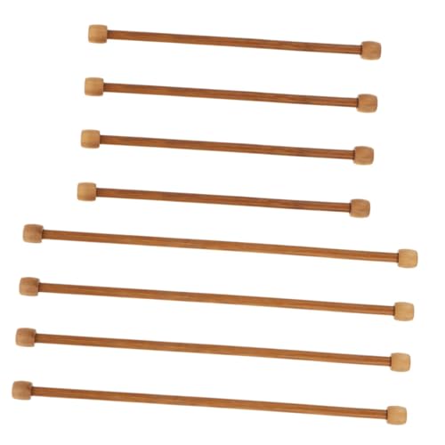 GARIOUANS 8pcs Wooden Tapestry Hanging Rods Natural Wall Decor Accessories for Living Room Bedroom Office Versatile and Elegant Tapestry Poles for Weaving and Textile Display