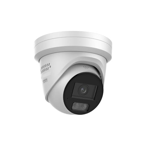 4K 8MP Smart Hybrid Light POE IP Turret Camera