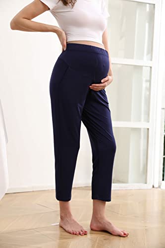 Variante de ZUMIY pantalones premama Azul marino Medium