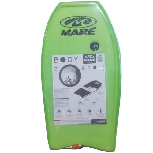 Prancha Bodyboard Infantil Maré-Prancha Infantil para Praia e Piscina- Prancha para Criança 4 á 6 anos (ATÉ 45KG) (Verde)