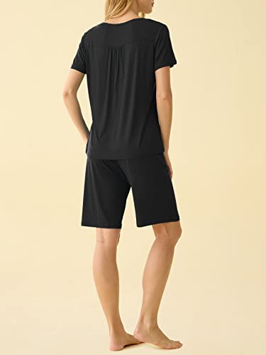 Image of Latuza Women's Viscose Bermuda Shorts Pajama Set