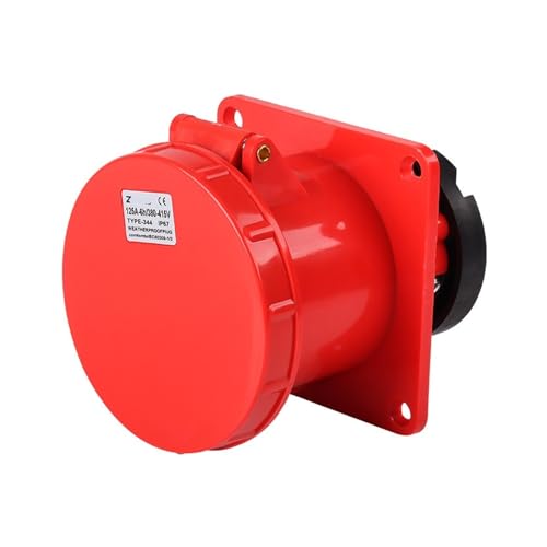 Conector industrial ZQ-344 125A 4 orificios IP67 miniatura 1