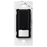 Lutron Maestro Motion Sensor switch, no neutral required,  600 Watts Single-Pole/Multi Location, MS-OPS5M-BL, Black