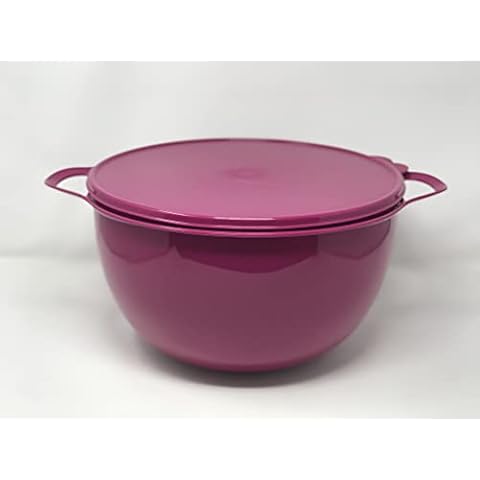 BOWL 42 cup - Maxi Salad SALMON COLOR with same color Seal Cover