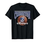 Creighton Bluejays Basketball Vintage Stars Black T-Shirt