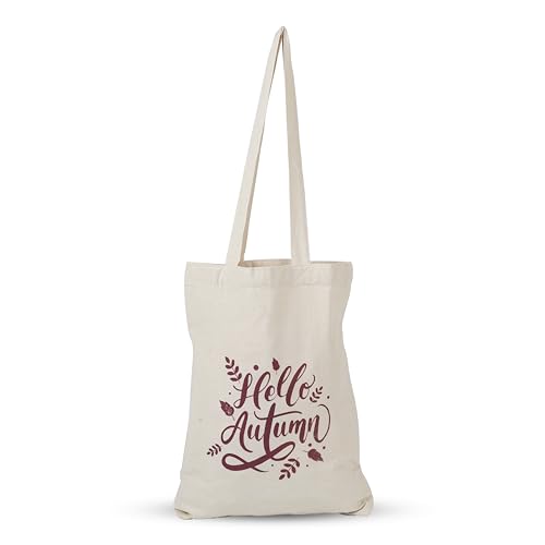 Image of Cotton Canvas Tote Bag | Stylish Eco- Friendly Carry Bag