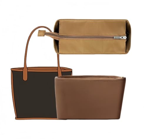 FUYILIFE Bolsa de nylon para Goyard Anjou Mini Organizador Interior Impermeável (Areia 2)