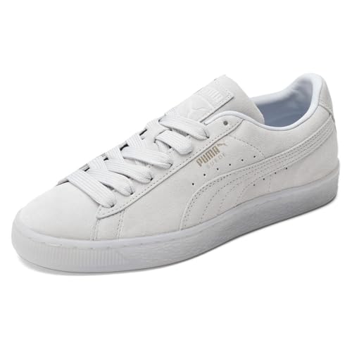 PUMA Womens Suede Classic Mono Gold Lace Up Sneakers Shoes Casual - Blue2