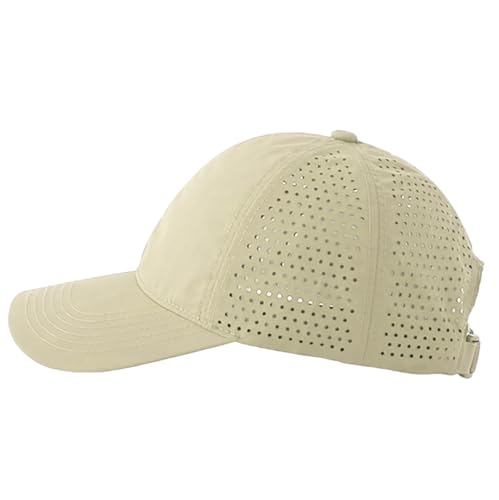 Image of Gelante Men Women Waterproof Quick Dry Baseball Cap Run Hats Mesh Lightweight for Outdoor Sports